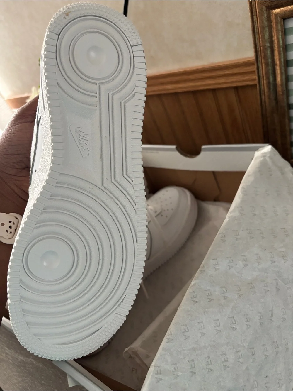 Nike Kids White Low-Top Sneakers